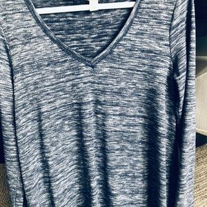 Long Sleeve Caslon T-Shirt Blouse